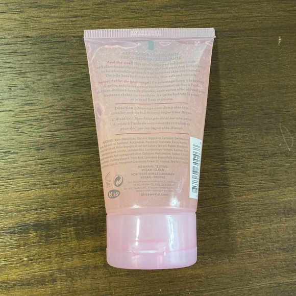 Bliss Skincare Bliss Jelly Glow Peel Gentle Exfoliator With Fruit